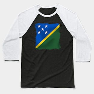 Solomon Islands artwork Baseball T-Shirt